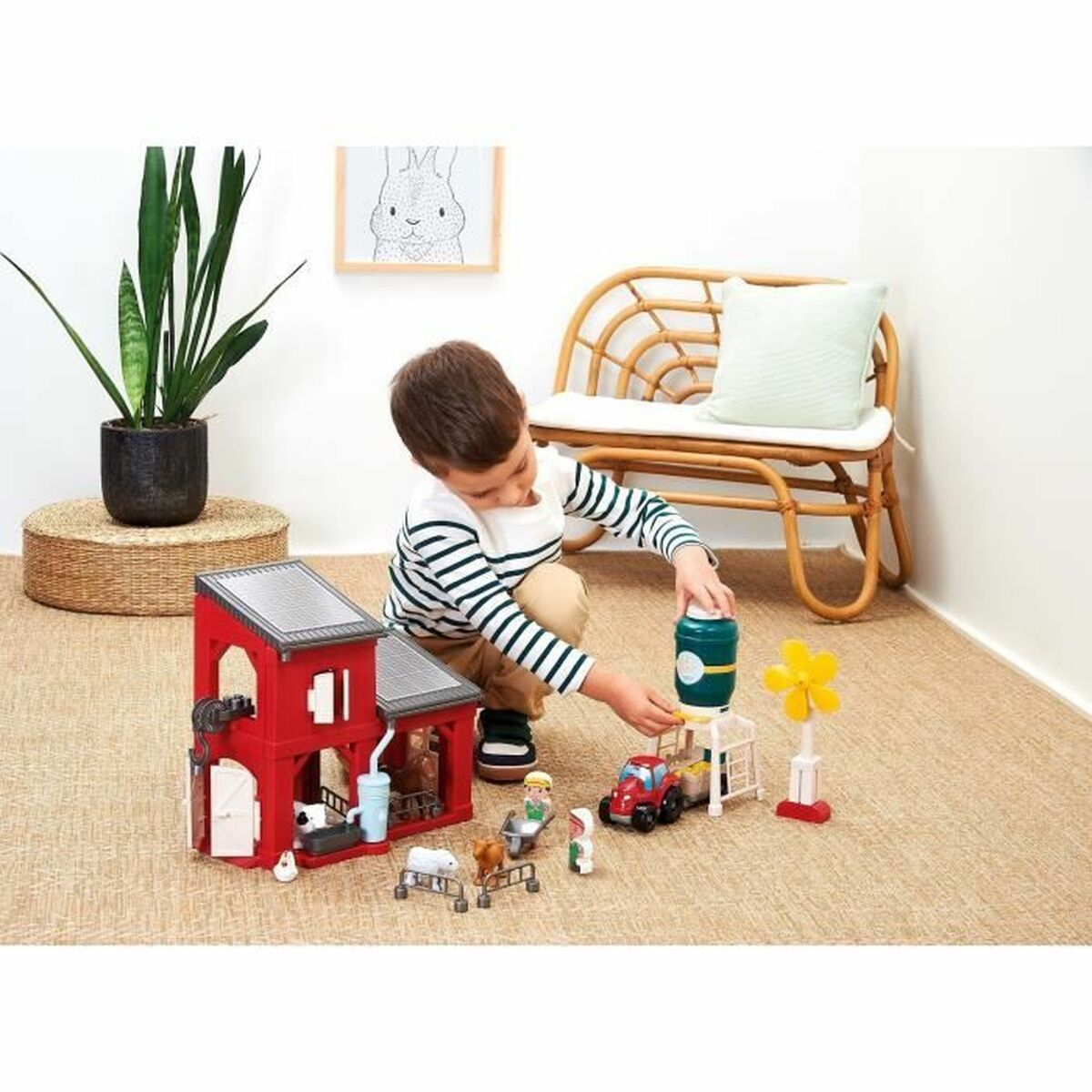 Set di Costruzioni Ecoiffier Eco Farm